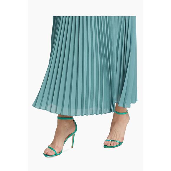 Jonathan Simkhai Carli Plissé Pleated Halter Maxi Dress Size 4 NEW - Picture 6 of 12